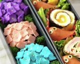 キャラ弁♪紫陽花（あじさい）弁当作り方22写真