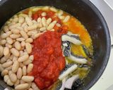 白いんげんとトリッパのトマト煮作り方7写真
