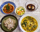 レタスとコーンのかきたまスープ作り方5写真