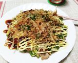 九条ねぎ消費♬かんたんお好み焼き作り方10写真