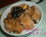 やわらか～い　豚の角煮　～活力鍋で～作り方6写真