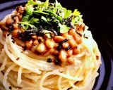 豆腐味噌ソース&納豆のコクうまパスタ作り方4写真