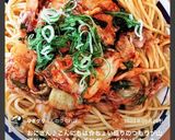 豚キムチに合うパスタ♬作り方22写真