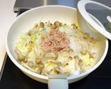 白菜と春雨のうま煮作り方2写真