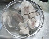 ごぼうとぶりのあら煮・骨までやわらか作り方4写真