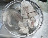 ごぼうとぶりのあら煮・骨までやわらか作り方4写真