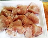 sい鶏むね肉のポン酢炒め作り方1写真