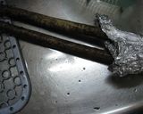 ごぼうとぶりのあら煮・骨までやわらか作り方6写真