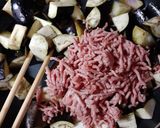ナス甘味噌挽肉コラボ煮びたし作り方6写真