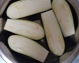 ナス甘味噌挽肉コラボ煮びたし作り方12写真