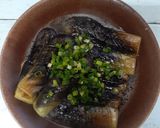 ナス甘味噌挽肉コラボ煮びたし作り方17写真