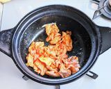 豚肉と豆富の具材たっぷりおかずスープ鍋作り方7写真