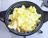 豚肉と豆富の具材たっぷりおかずスープ鍋作り方8写真
