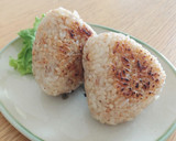 簡単絶品☆焼きおにぎり＆鶏だし茶漬け作り方5写真