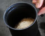 料亭の締めのような「鶏釜飯の作り方」作り方3写真