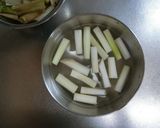 お酒やご飯に合う♪うどの味噌一夜漬け☆作り方2写真