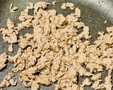 ニラと茄子の肉みそご飯作り方2写真