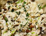 ニラと茄子の肉みそご飯作り方4写真