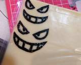ポケモン　ゲンガーのお弁当　キャラ弁作り方3写真