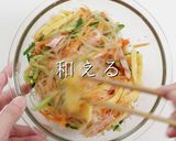 中華風春雨サラダ「バンサンスー」作り方20写真