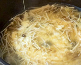 干しきのこともやしの中華スープ作り方6写真