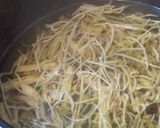 干しきのこともやしの中華スープ作り方5写真