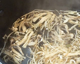 干しきのこともやしの中華スープ作り方4写真