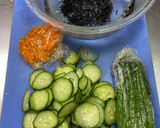 ひじきと野菜の中華風マヨサラダ作り方1写真
