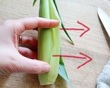 ヤングコーンの茹で方　ヒゲも食べます作り方3写真