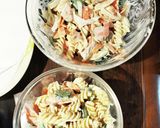フジッリで★鶏ハムと根菜マカロニサラダ作り方6写真
