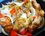 コラーゲンたっぷりホロホロチキンカレー作り方6写真