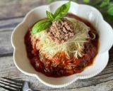 ☆トマト缶で作る!バジルツナそうめん☆作り方3写真