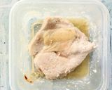 レンジ４分☆パクチーたっぷり塩麹よだれ鶏作り方5写真