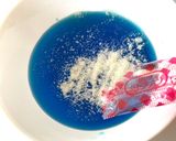 【ジッパー袋レシピ】キラキラ☆七夕ゼリー作り方4写真