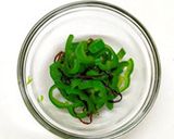 ピーマンの塩昆布あえ作り方3写真