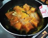 皮の硬い南瓜炊いたョォ！厨房ばあばぁ！作り方1写真