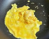 スナップエンドウとトマトの彩り卵炒め作り方2写真