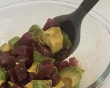 カツオのピリ辛 ユッケ丼 作り方3写真