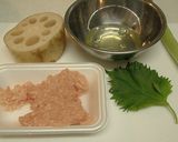 ふわふわレンコンミートボールの甘酢あん作り方1写真