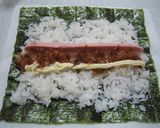 超簡単！魚肉ソーセージとかつお節のり巻き作り方2写真