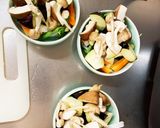 コク旨きな粉味噌味豚こま大根青椒肉絲風作り方10写真