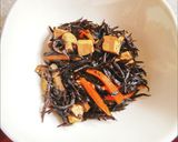 木綿豆腐入りひじき煮作り方1写真