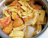 じゃがいもと玉ねぎと練り物の煮物作り方11写真