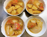 じゃがいもと玉ねぎと練り物の煮物作り方12写真