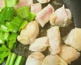 鶏肉とピーマンのあっさりワサビ炒め作り方1写真