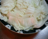白菜とカニカマのからし酢和え作り方1写真