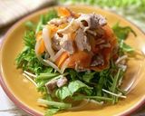 豚肉のレモン塩こうじサラダ作り方4写真