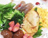何時に起きるか判らない家族への弁当♡作り方1写真