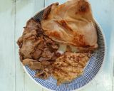 牛カルビ鶏もも肉スパイスカレー作り方7写真