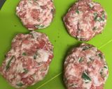 豚こまで♡柔らか豚こま大葉のハンバーグ♫作り方4写真